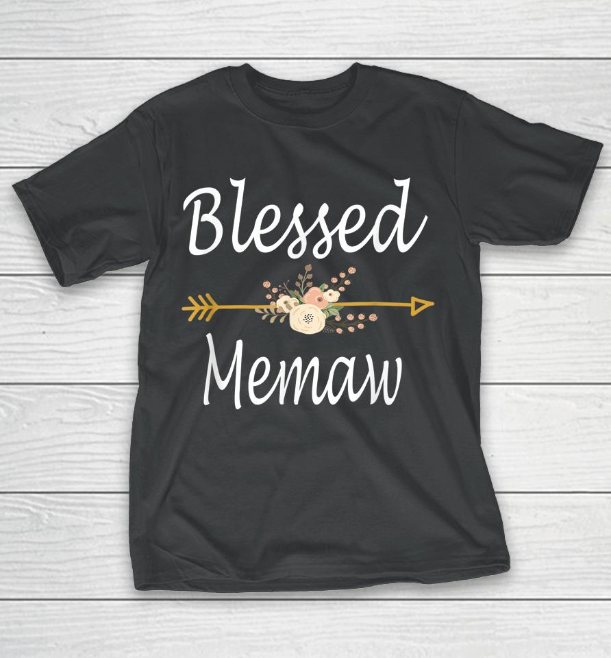 Blessed Memaw Mothers Day T-Shirt