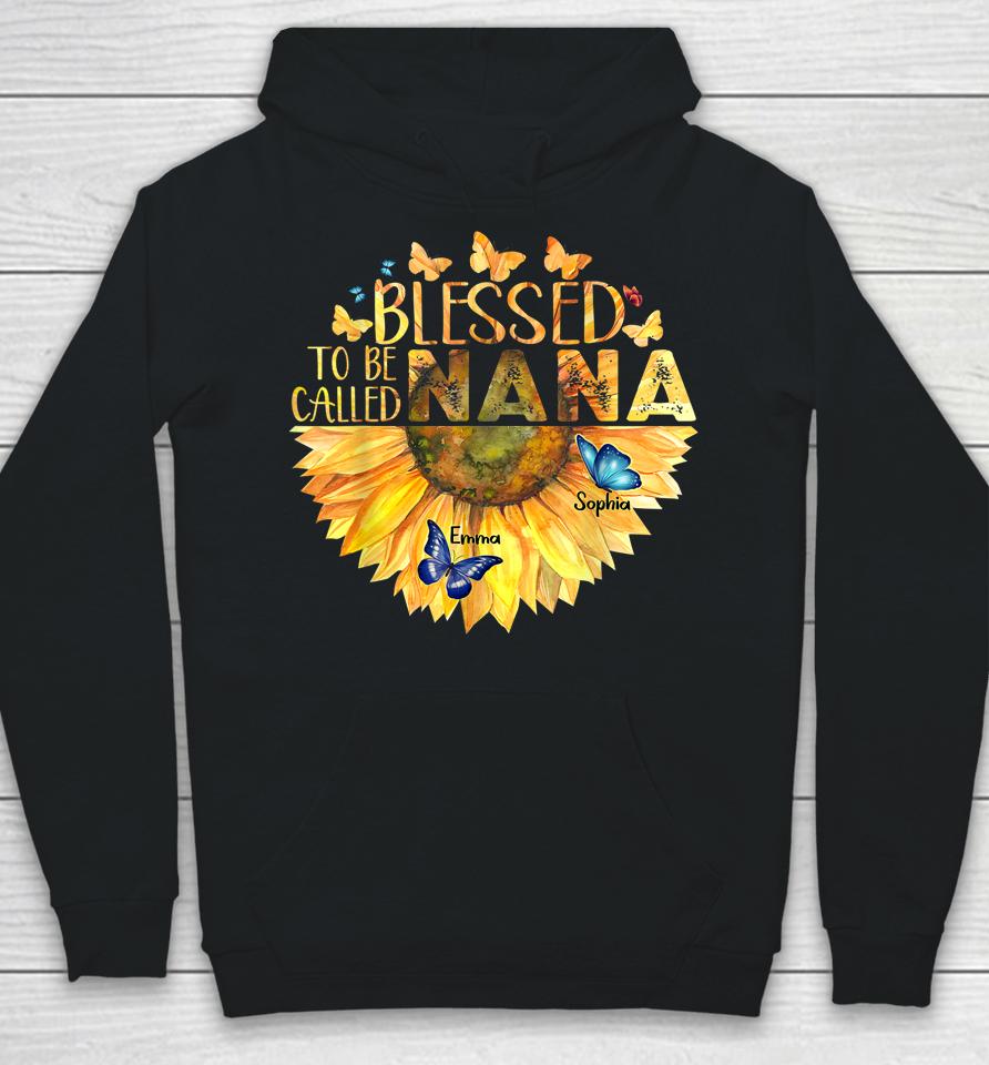 Blessed To Be Called Grandma Sunflower Hoodie