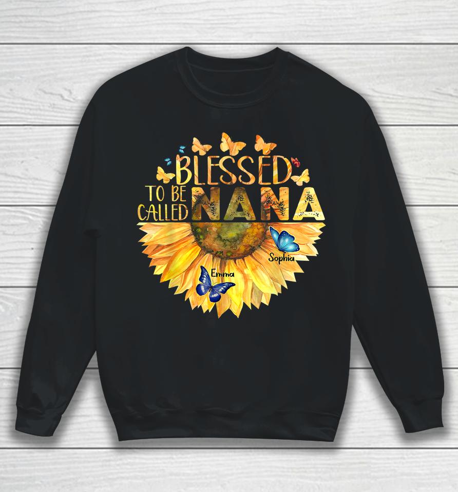 Blessed To Be Called Grandma Sunflower Sweatshirt