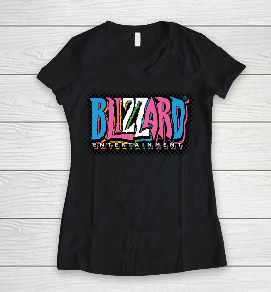 Blizzard Entertainment Pride 2023 Women V-Neck T-Shirt