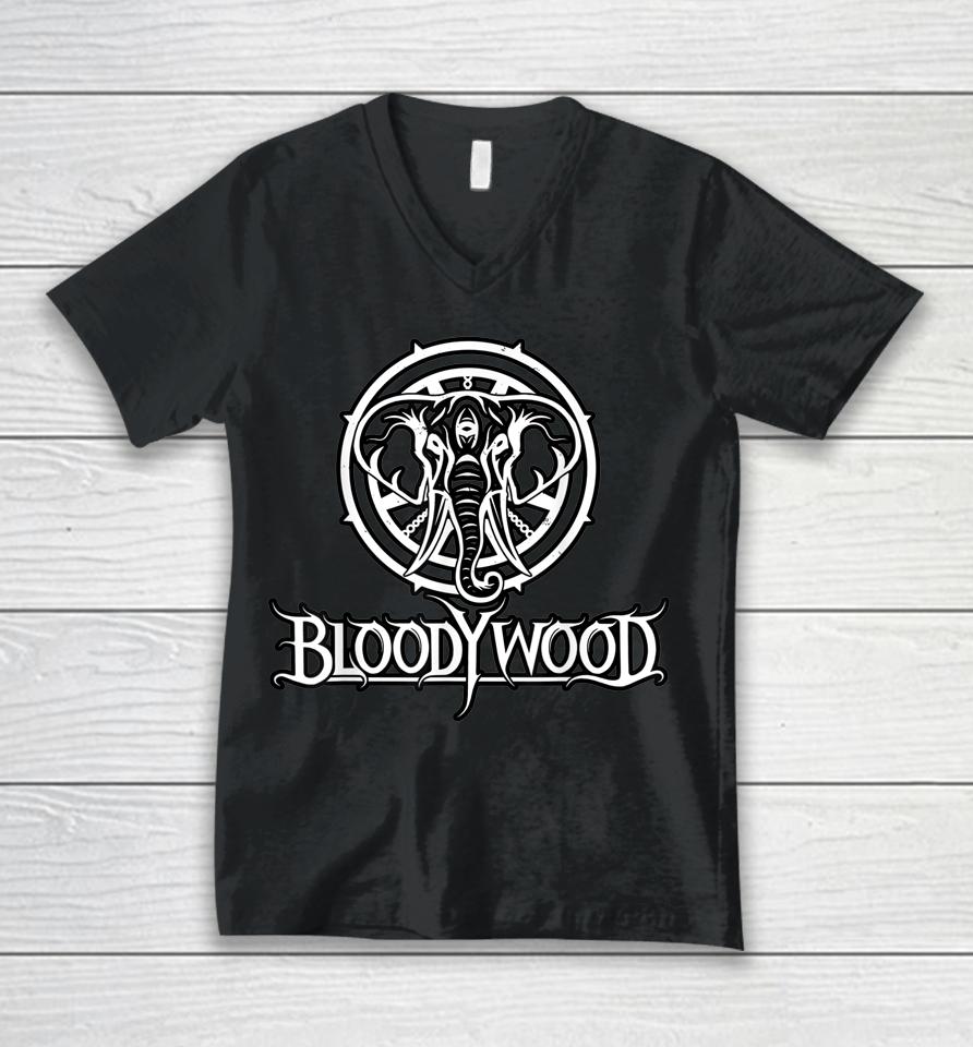 Bloody Wood Unisex V-Neck T-Shirt