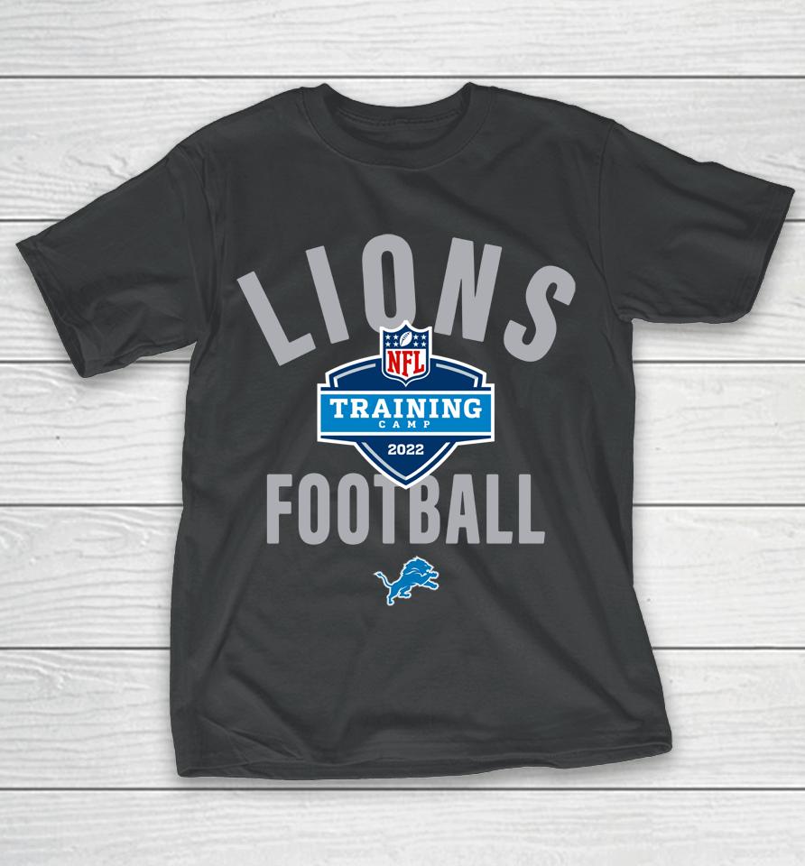 Blue Detroit Lions 2022 Training Camp Athletic T-Shirt