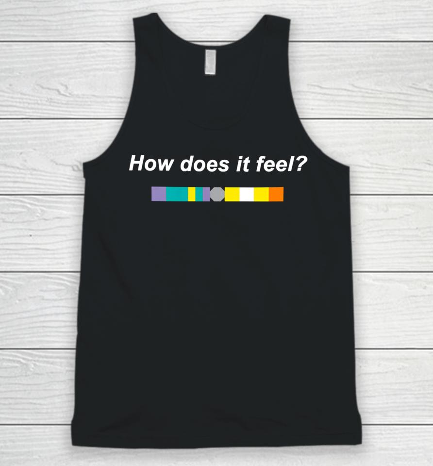 Blue Monday How Does It Feel Unisex Tank Top