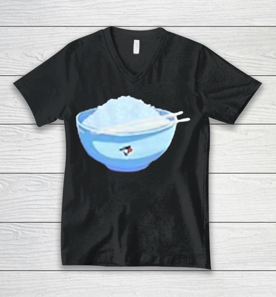 Bluejays Rice Bow Unisex V-Neck T-Shirt