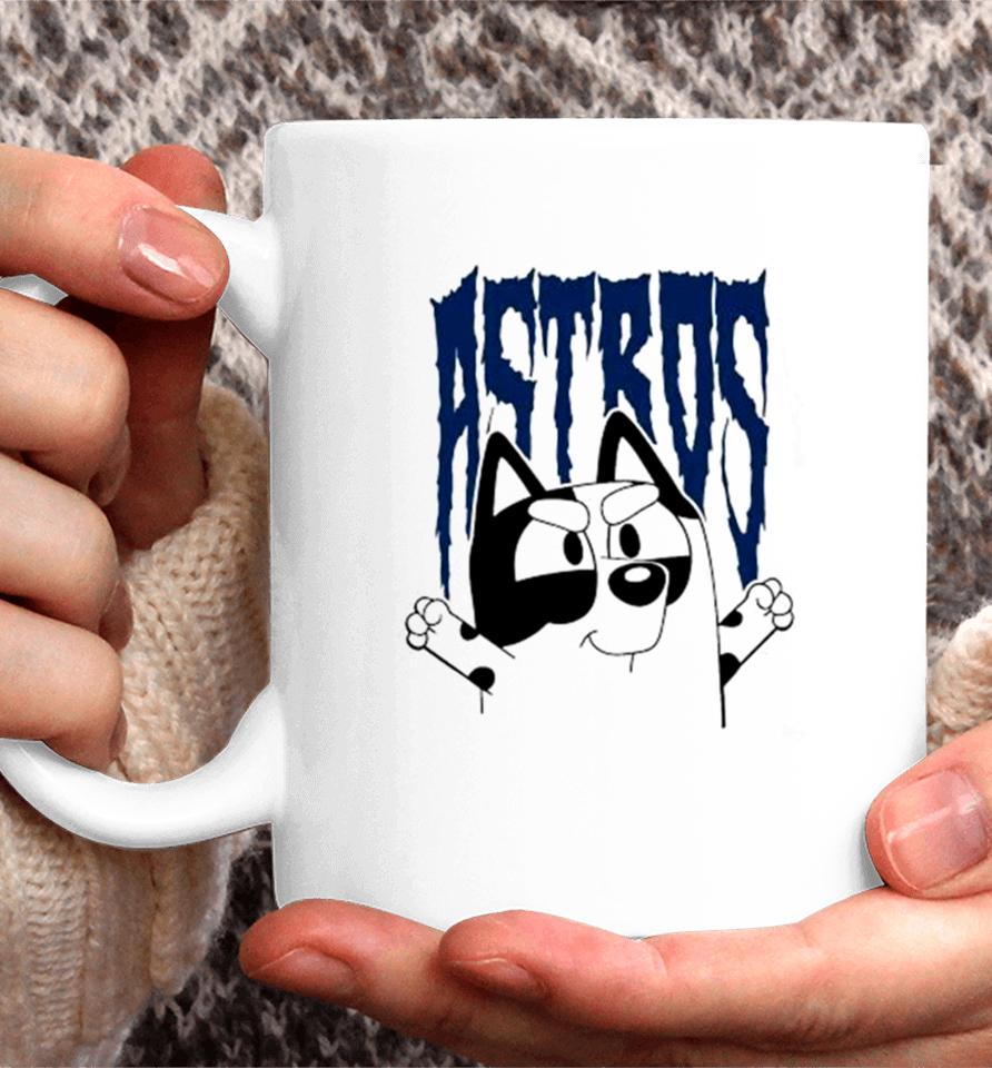 Bluey Muffin Houston Astros Mlb Team 2024 Coffee Mug