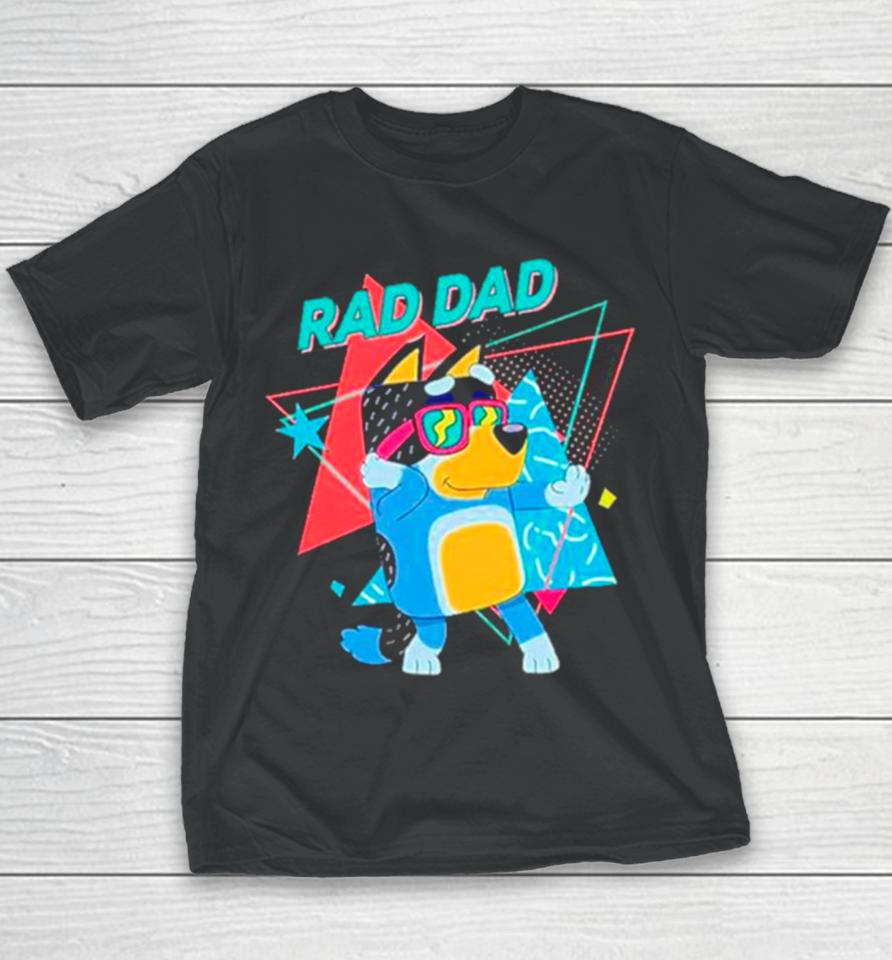Bluey Rad Dad Youth T-Shirt