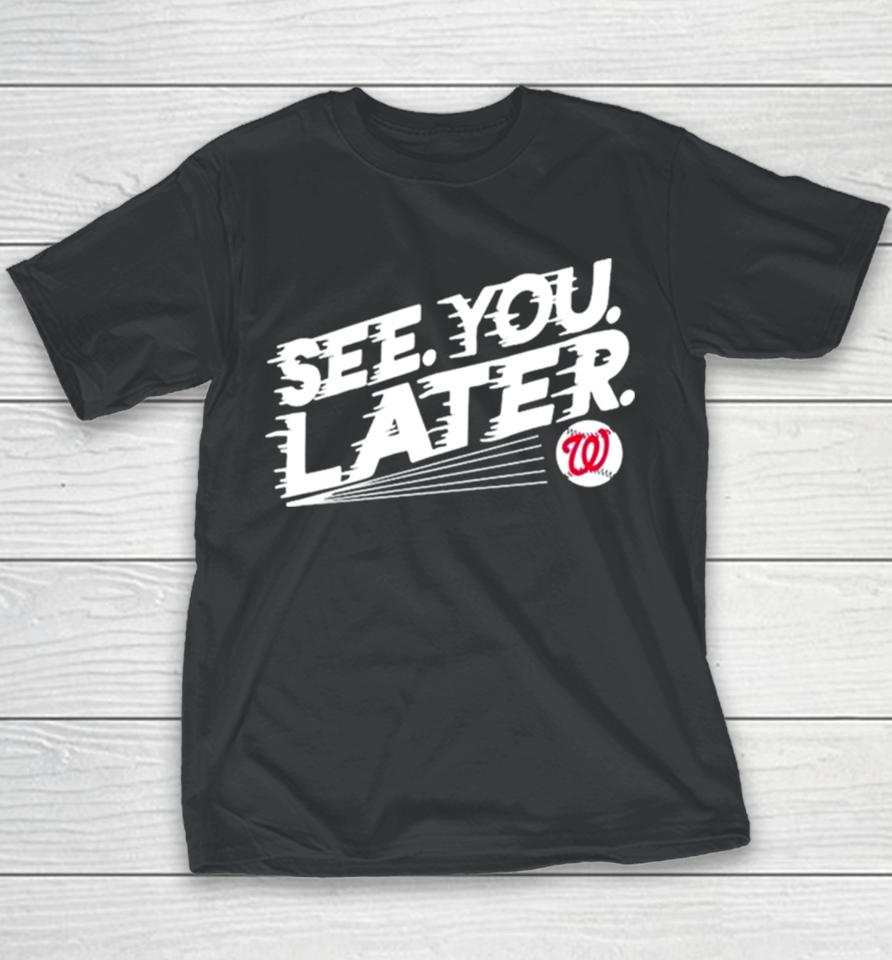 Bob Carpenter See You Later Baseball Youth T-Shirt
