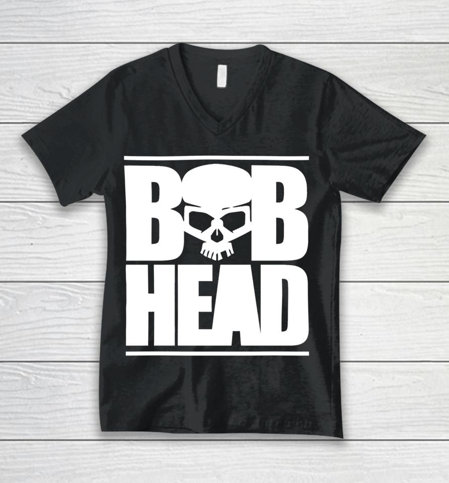Bob Head Unisex V-Neck T-Shirt