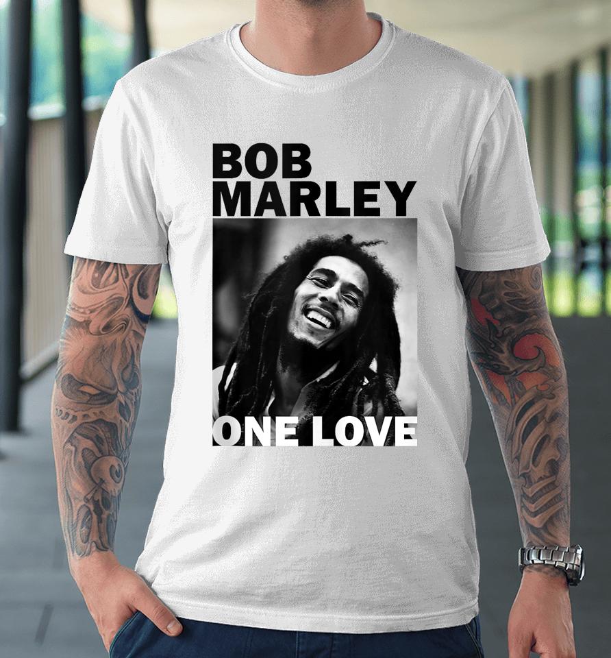 Bob Marley One Love Photo Premium T-Shirt