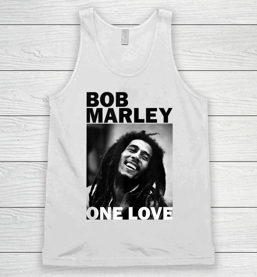 Bob Marley One Love Photo Unisex Tank Top