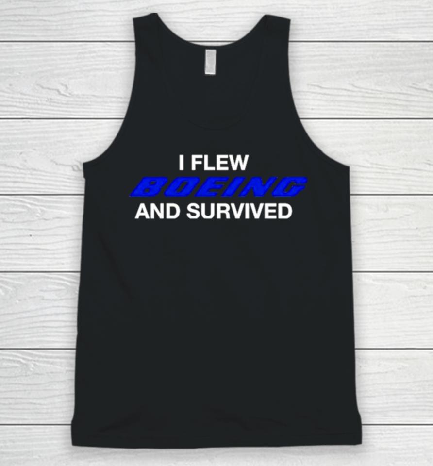Boeing And Survived Unisex Tank Top