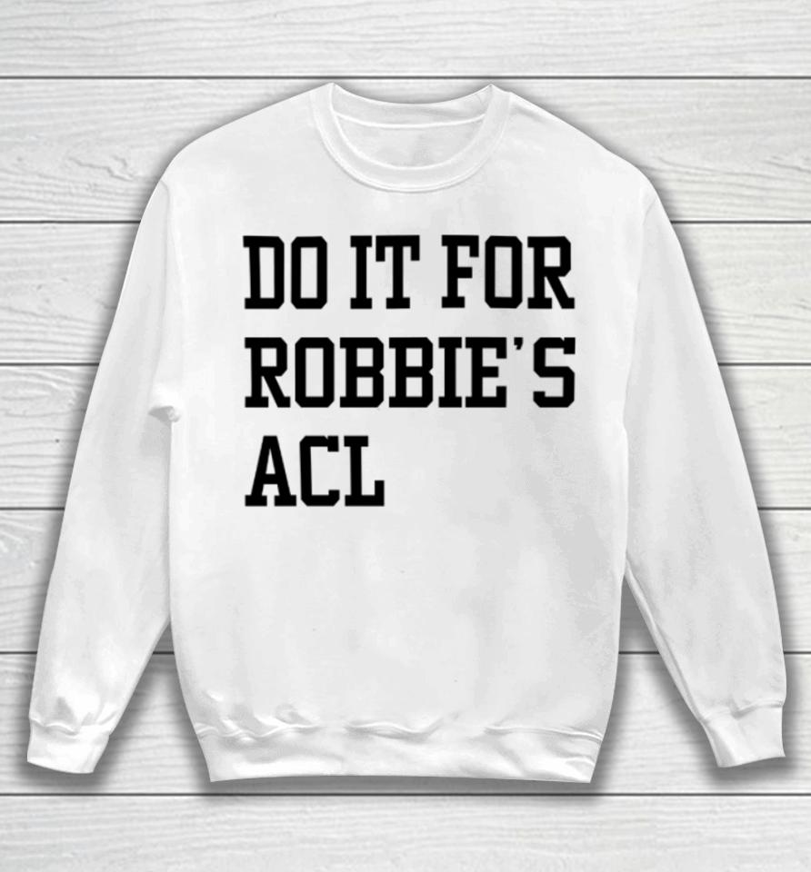 Boilerball Fans Wearing Do It For Robbie’s Acl Sweatshirt
