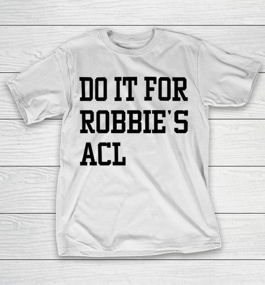 Boilerball Fans Wearing Do It For Robbie’s Acl T-Shirt