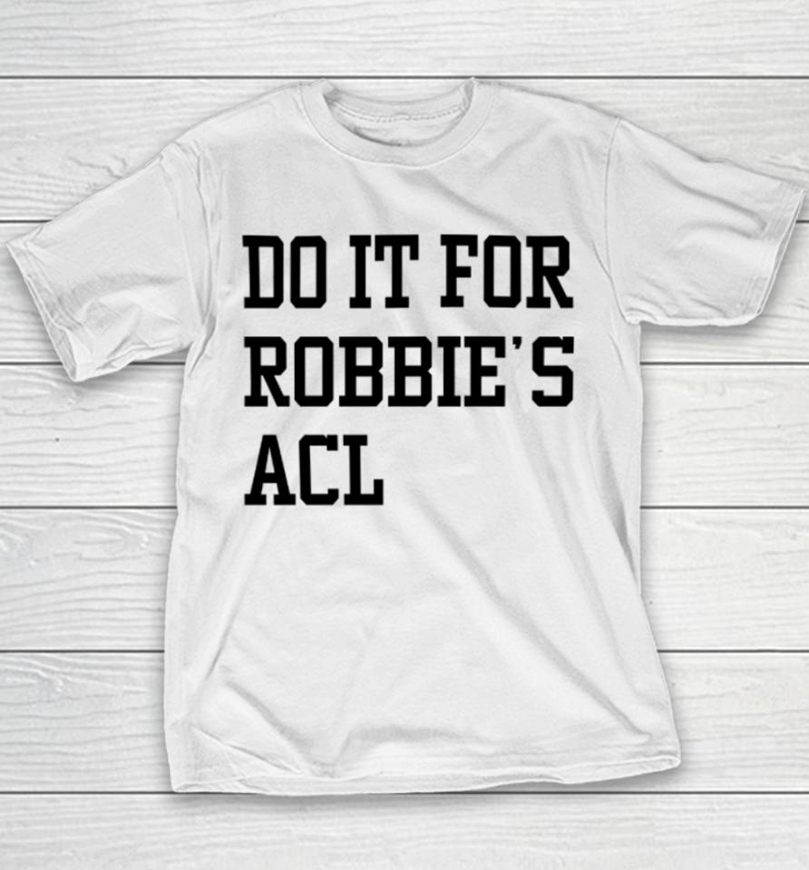 Boilerball Fans Wearing Do It For Robbie’s Acl Youth T-Shirt