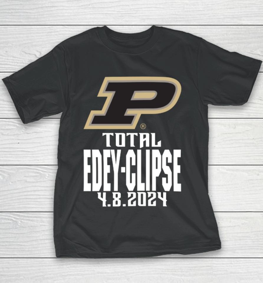 Boilerball Purdue Total Edey-Clipse 4.8 2024 Youth T-Shirt