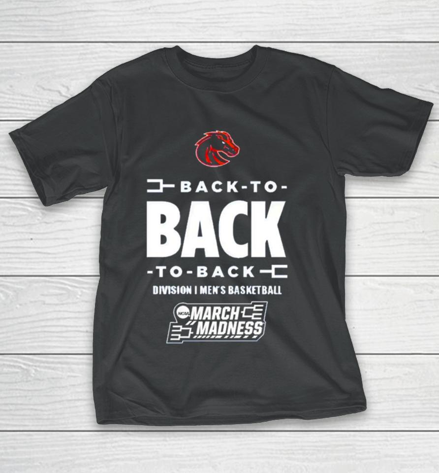 Boise State Broncos Back To Back Division I Men’s Basketball T-Shirt