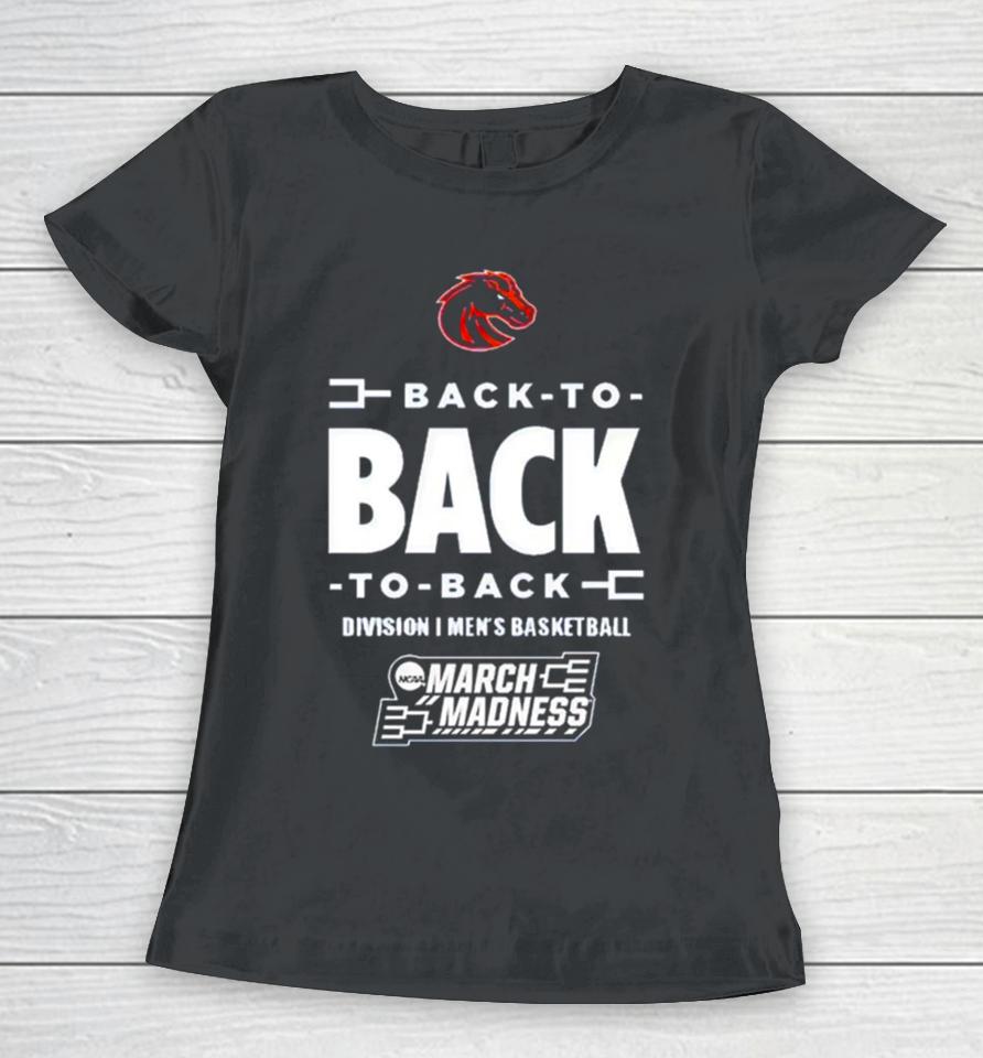 Boise State Broncos Back To Back Division I Men’s Basketball Women T-Shirt