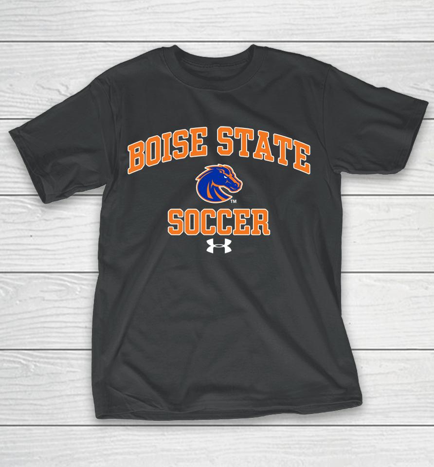 Boise State Broncos Soccer Arch Over T-Shirt