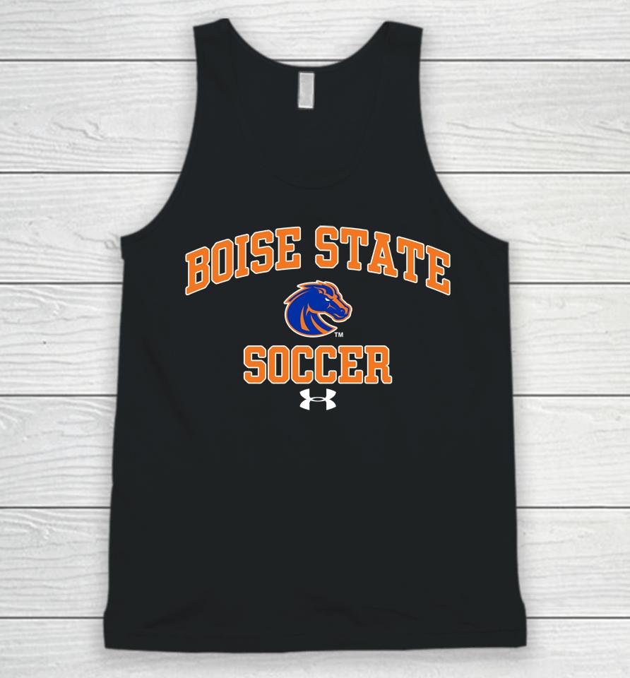 Boise State Broncos Under Armour Soccer Arch Over Unisex Tank Top