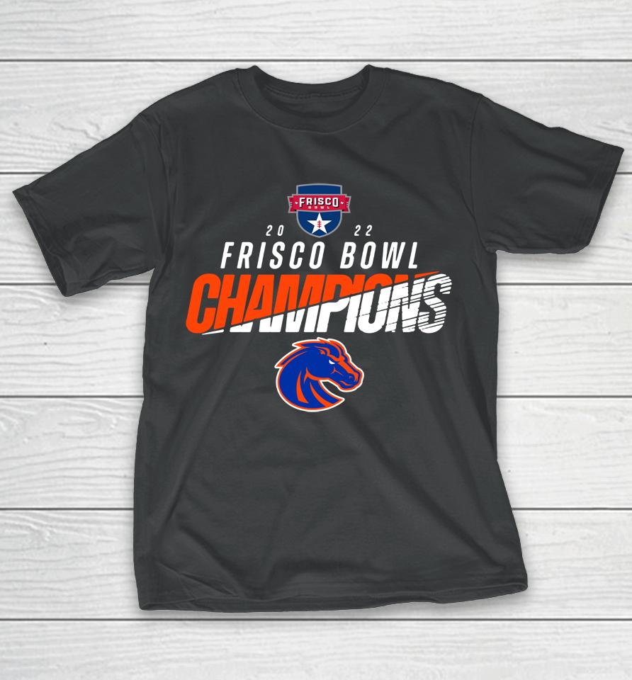 Boise State Frisco Bowl Champion Miami Beach Bowl T-Shirt