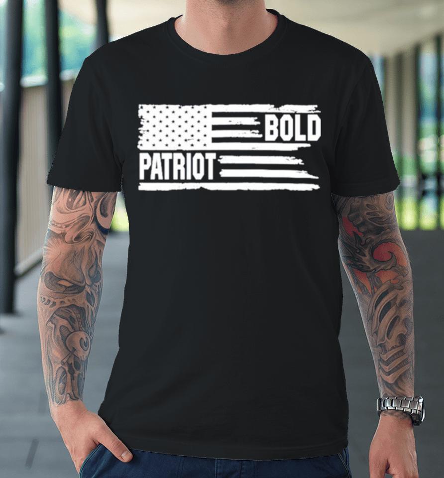 Bold Patriot American Flag Premium T-Shirt