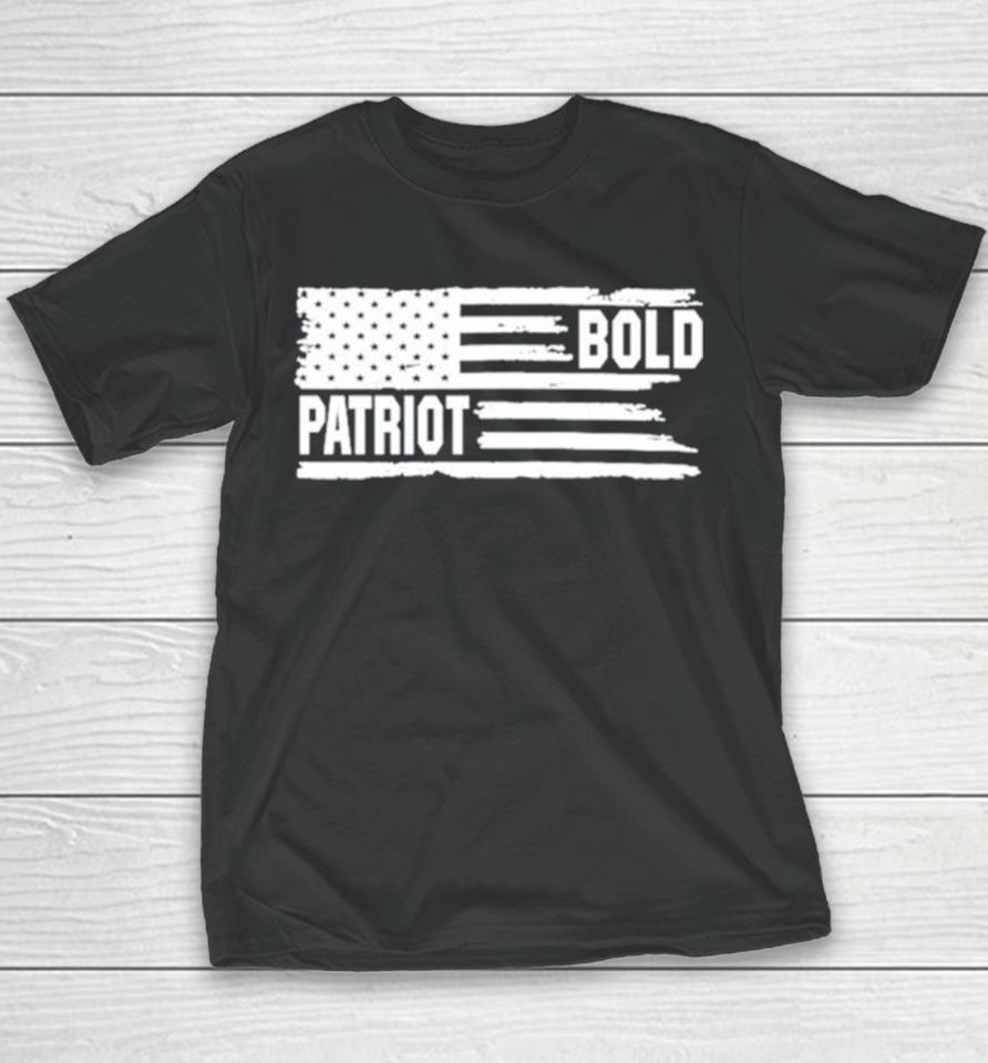 Bold Patriot American Flag Youth T-Shirt