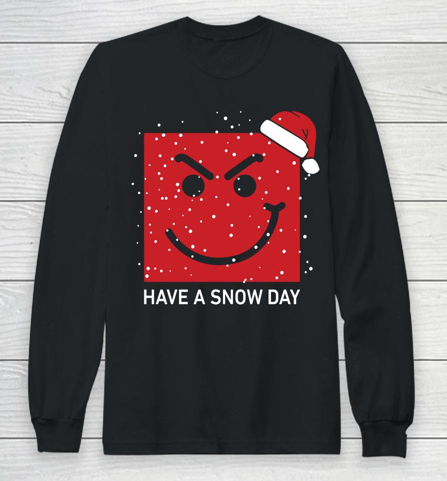 Bon Jovi Merch Have A Snow Day Long Sleeve T-Shirt