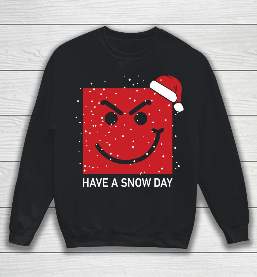Bon Jovi Merch Have A Snow Day Sweatshirt