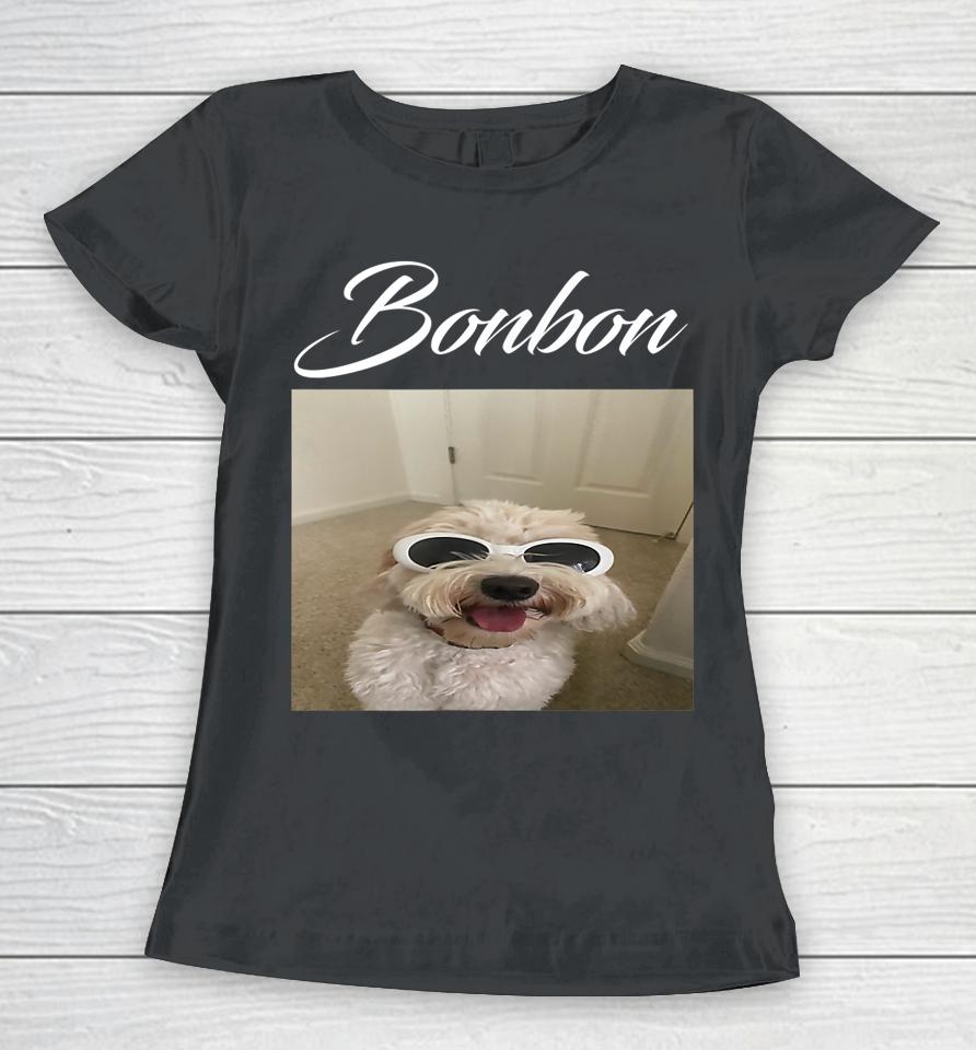 Bonbon Funny Sweet Dog Women T-Shirt