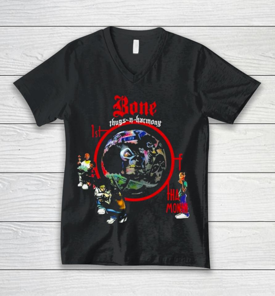 Bone Thugs N Harmony Wake Up Wake Up Vintage Black Unisex V-Neck T-Shirt