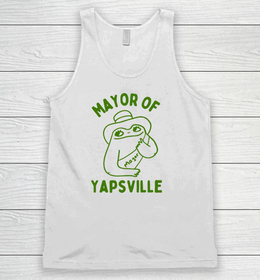 Boneyislanditems Mayor Of Yapville Unisex Tank Top