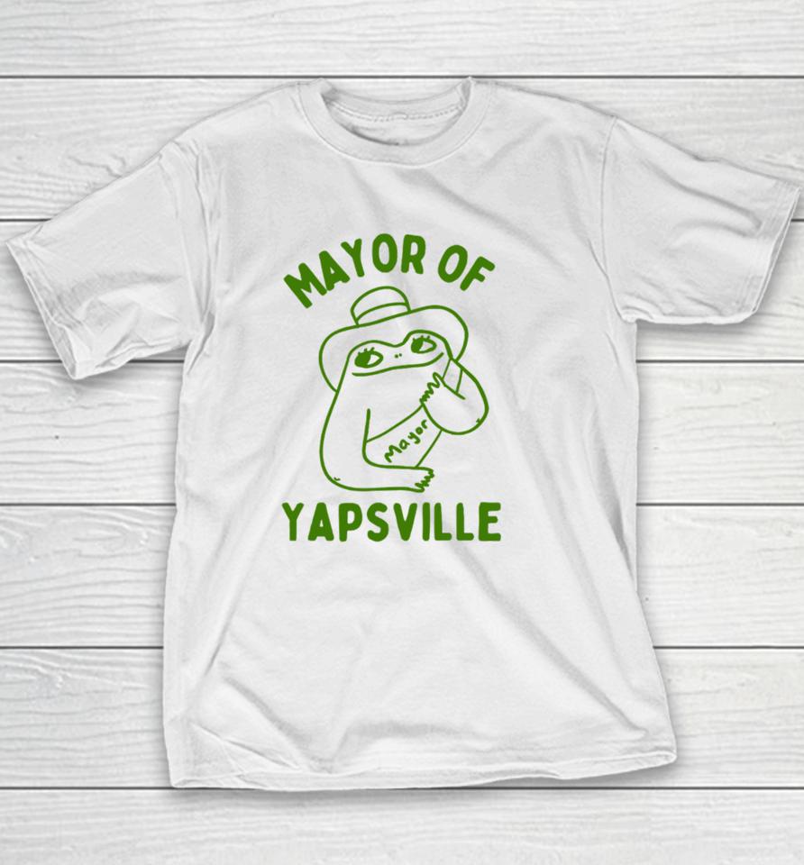 Boneyislanditems Mayor Of Yapville Youth T-Shirt