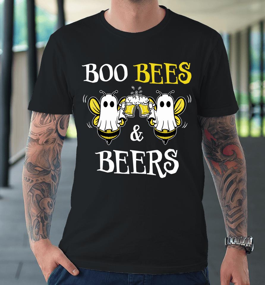 Boo Bees &Amp; Beers Couples Halloween Costume Premium T-Shirt