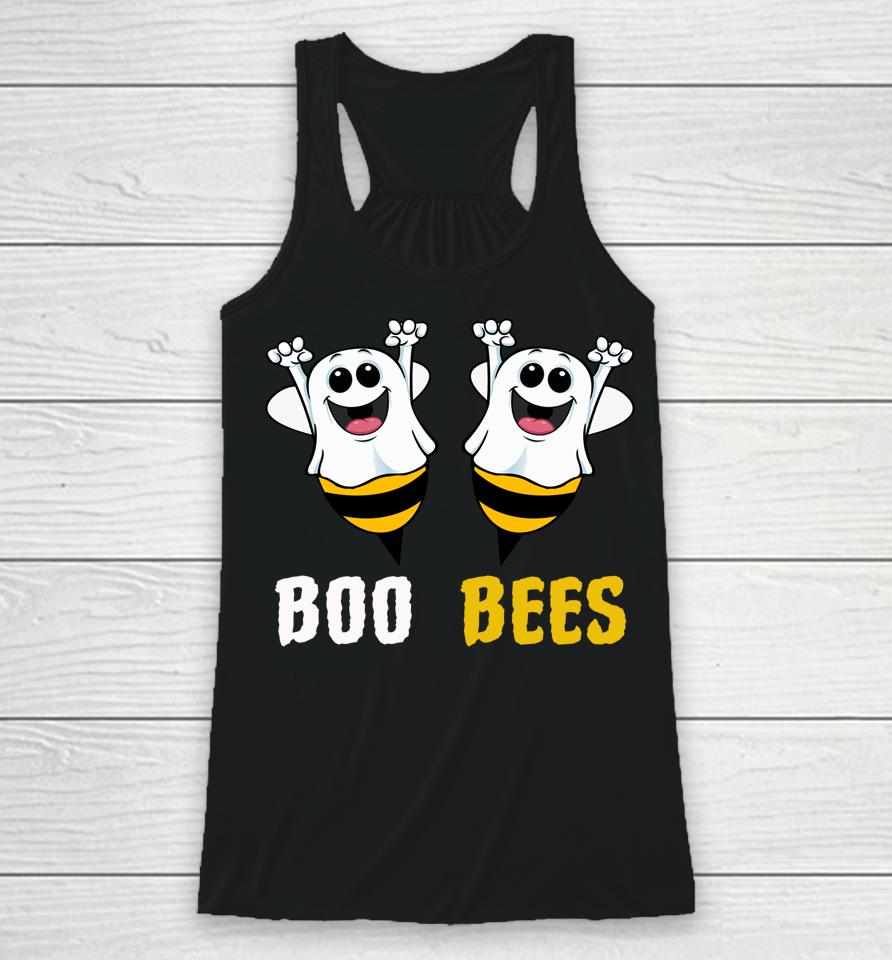 Boo Bees Couples Halloween Costume Racerback Tank