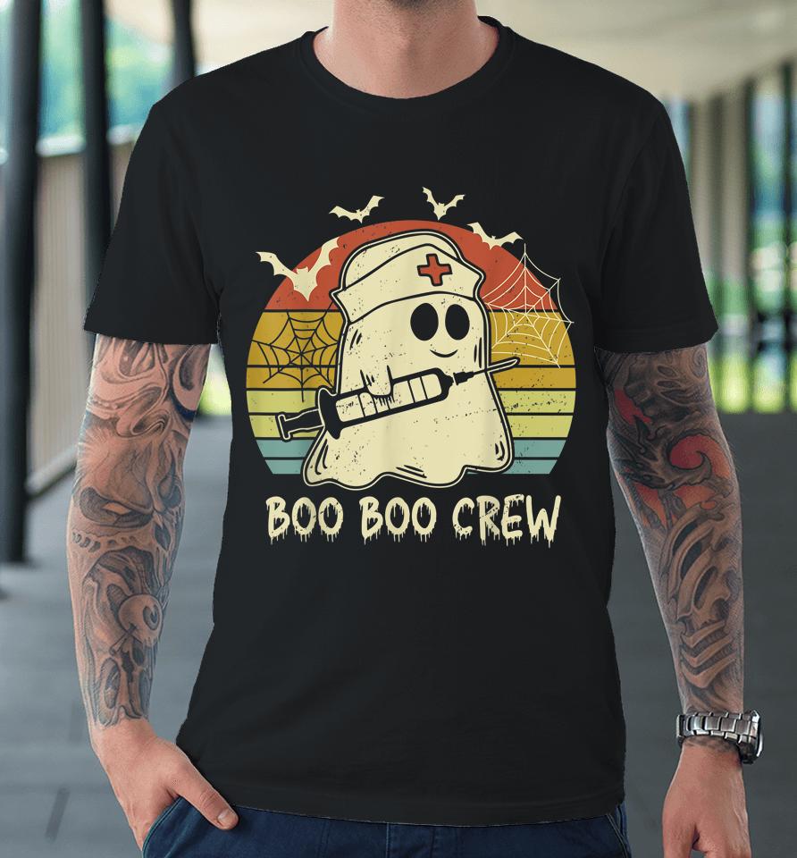Boo Boo Crew Nurse Halloween Nurse Premium T-Shirt