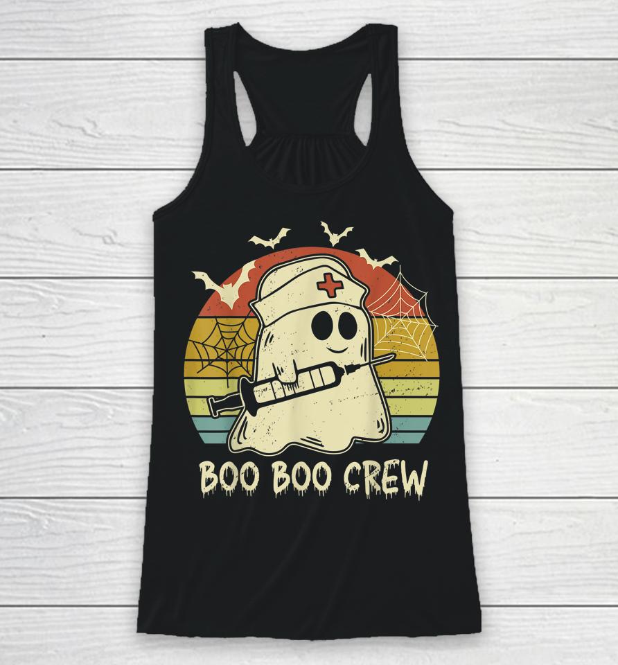 Boo Boo Crew Nurse Halloween Nurse Racerback Tank