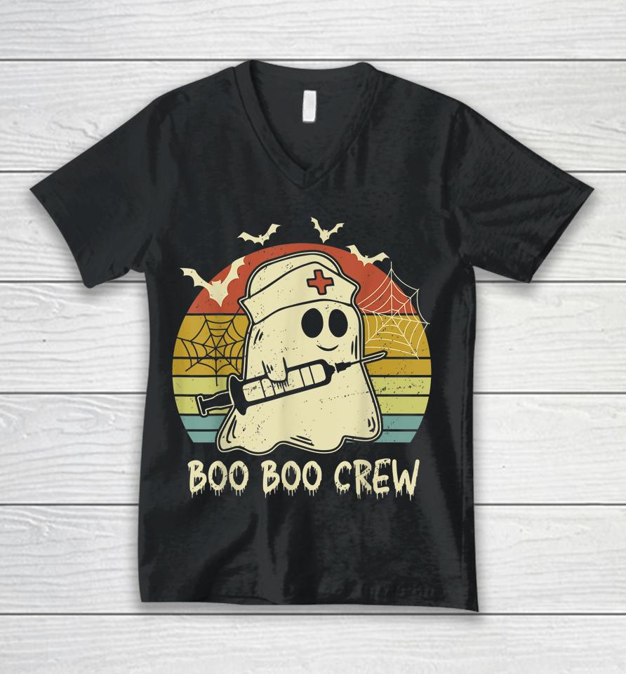 Boo Boo Crew Nurse Halloween Nurse Unisex V-Neck T-Shirt