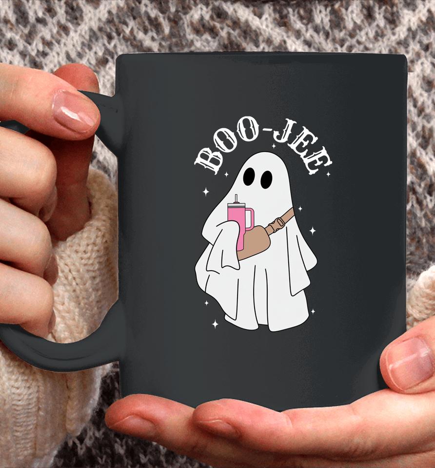Boo-Jee Stanley Tumbler Inspired Ghost Halloween Spooky Coffee Mug