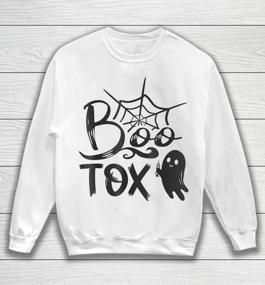 Boo-Tox Nurse Injector Halloween Filler Botox Dysport Dealer Sweatshirt