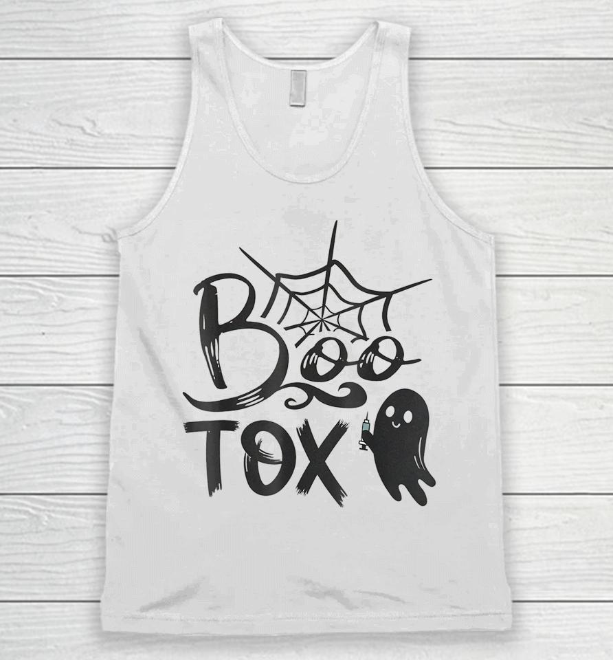 Boo-Tox Nurse Injector Halloween Filler Botox Dysport Dealer Unisex Tank Top