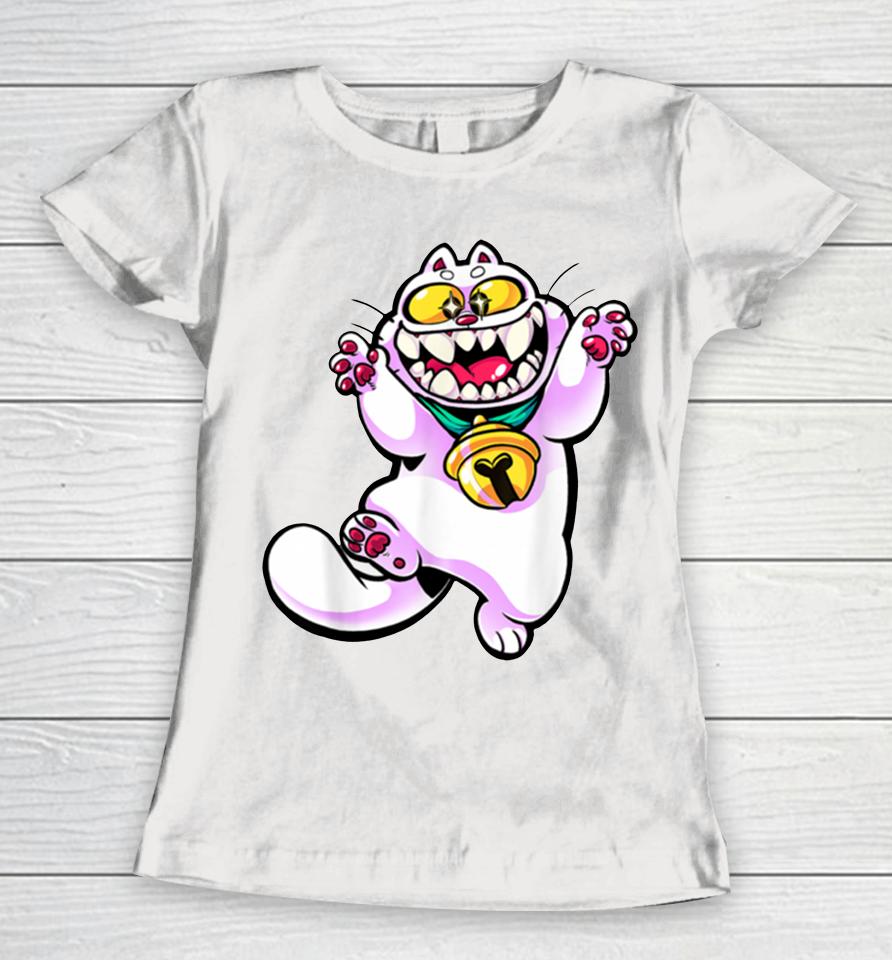 Boobun Chompy Cat Women T-Shirt