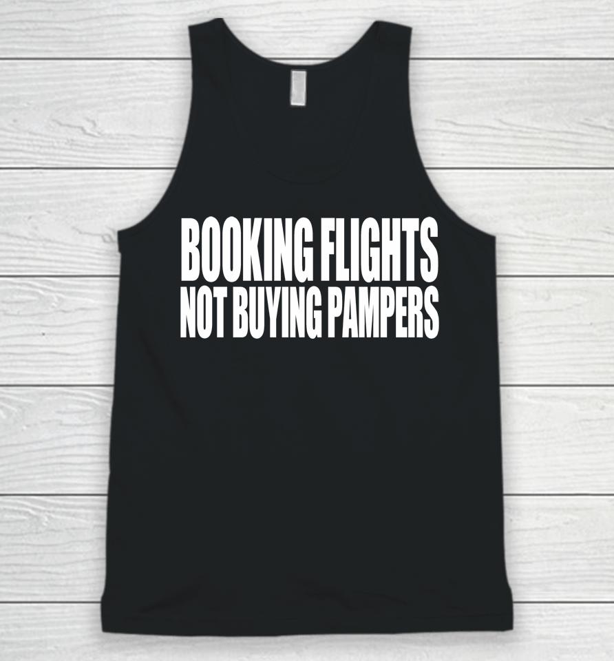 Booking Flights Not Buying Pampers Youth Unisex Tank Top