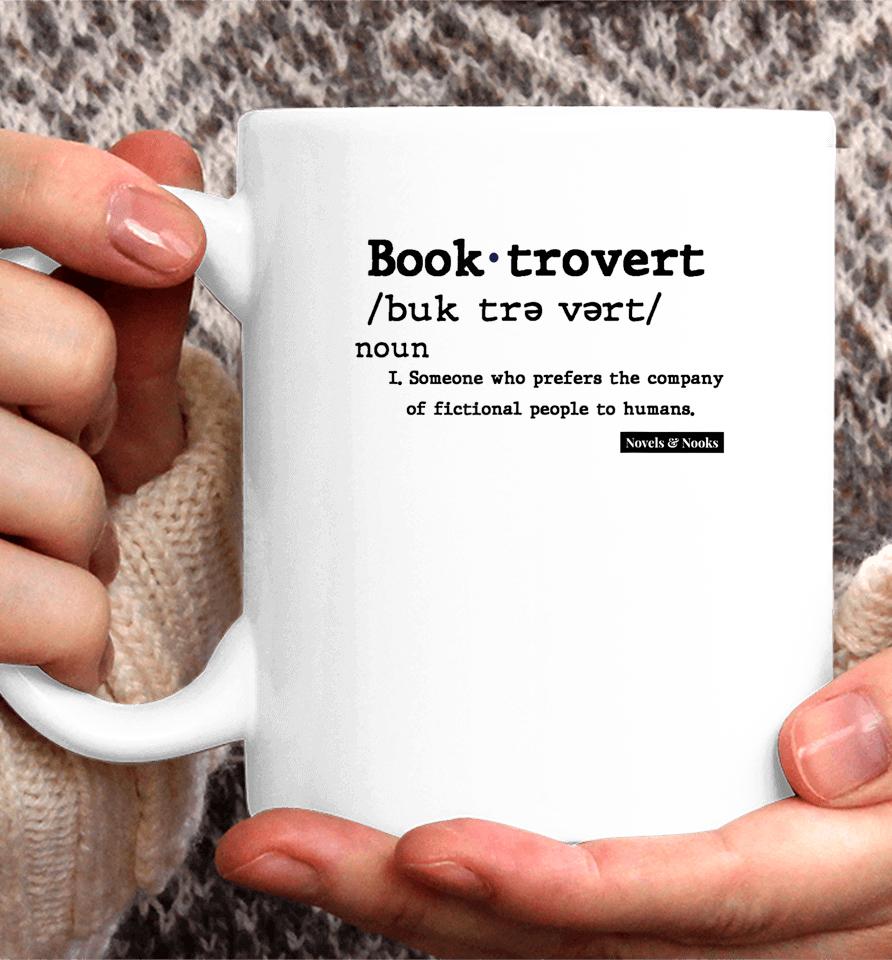 Booktrovert Definition Coffee Mug