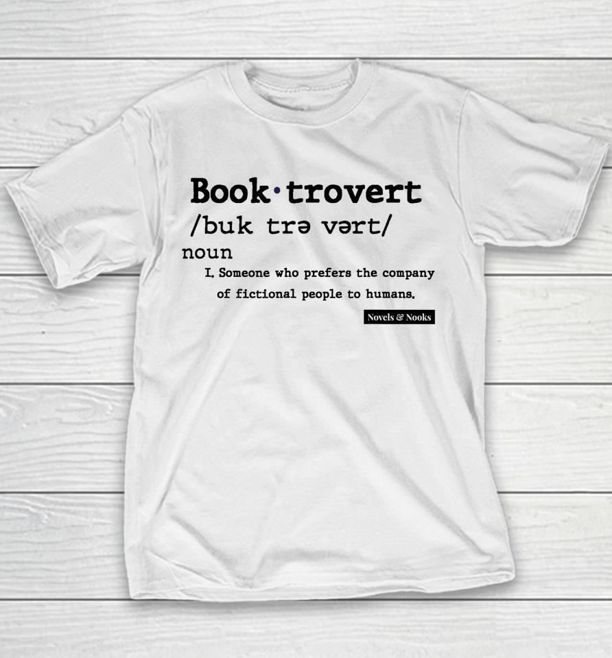 Booktrovert Definition Youth T-Shirt