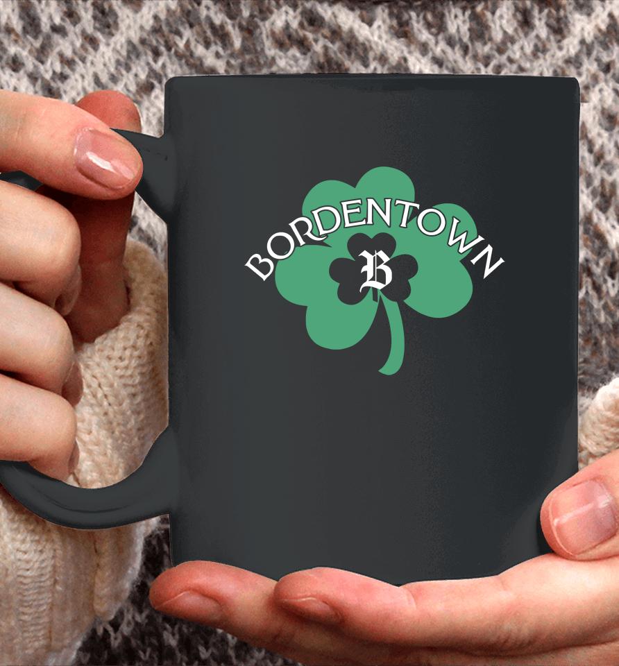 Bordentown Regional Holding Shamrock Coffee Mug