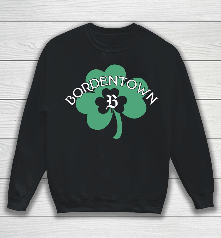 Bordentown Regional Holding Shamrock Sweatshirt