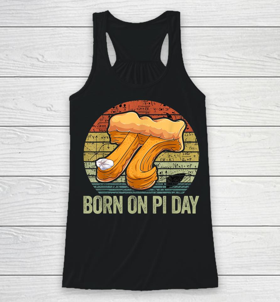 Born On Pi Day Racerback Tank