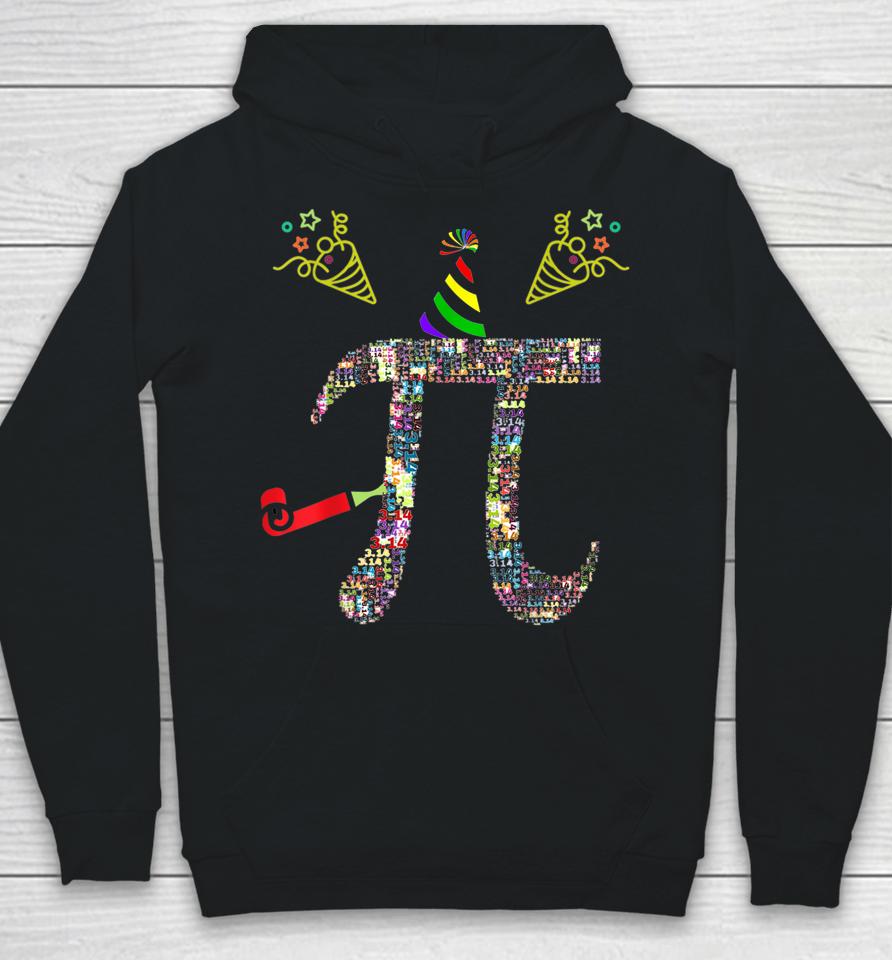 Born On Pi Day Vintage Funny Hoodie
