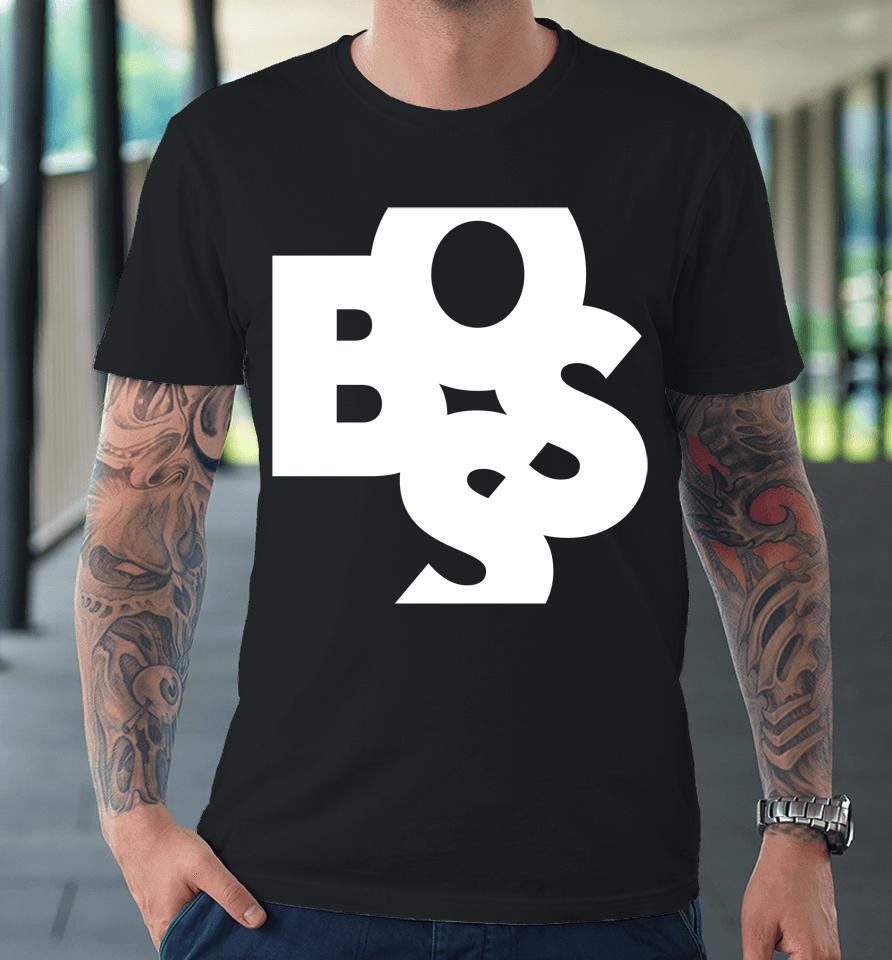 Boss Shaken Logo Premium T-Shirt