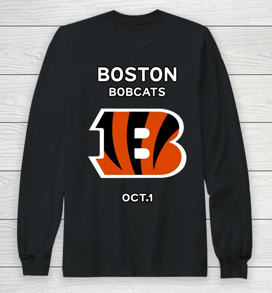 Boston Bobcats B Oct 1 Long Sleeve T-Shirt